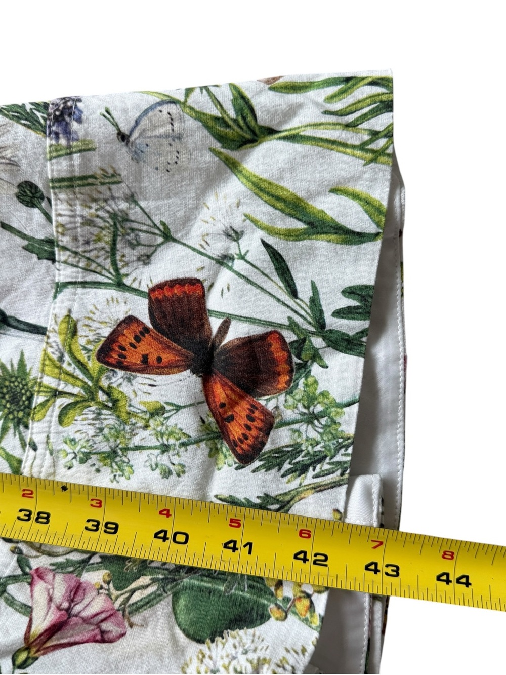Avec Les Filles Butterfly Floral Botanical Fit Flare Midi Dress 12 Wedding Guest - Picture 11 of 16
